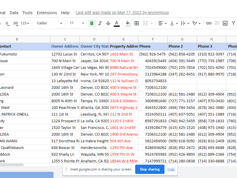 Skip Tracing Da Vita