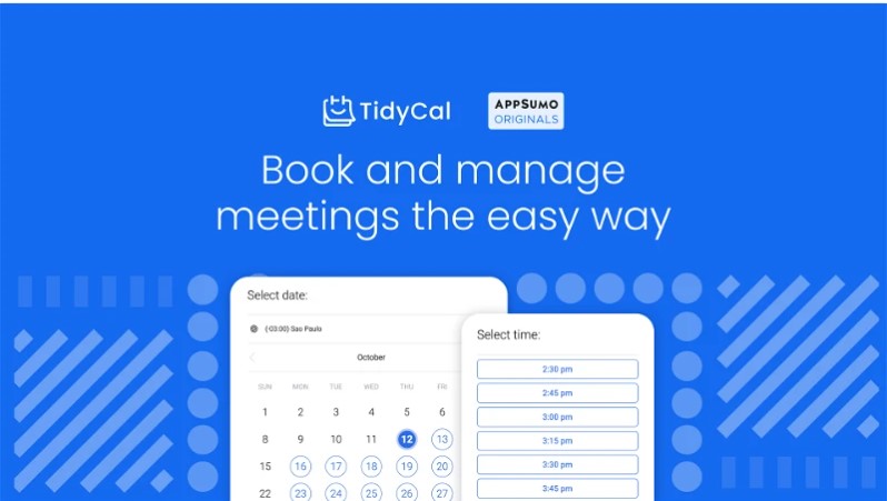 tidycal appsumo deal